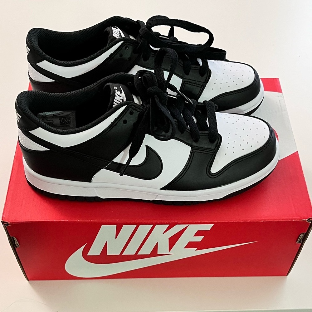 Nike Dunk Low Retro Panda White Black (GS)